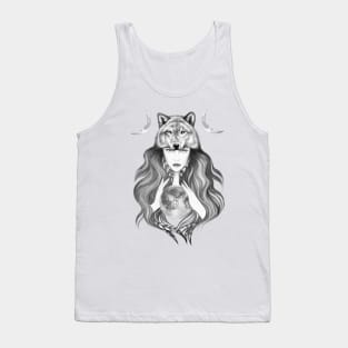 Moons Embrace Tank Top